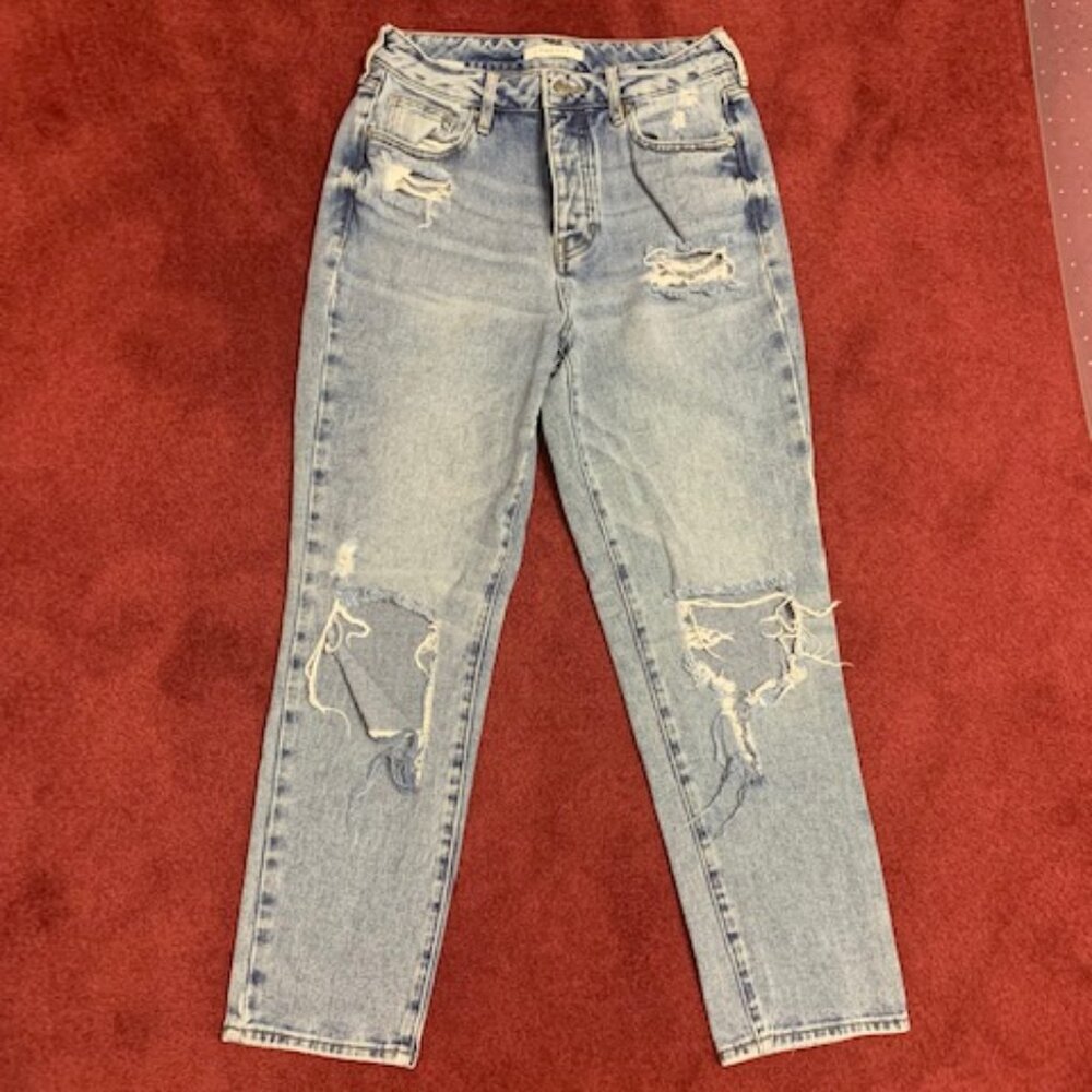 PACSUN Button Fly Mom Jean (size 27W x 26L)
